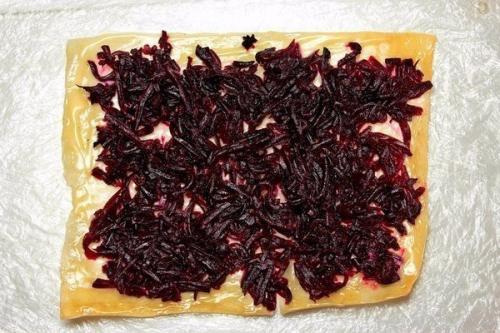 Селедь ПОД Шубой в лаваше. 02