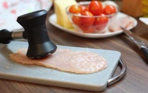 Курица с помидорами. 01