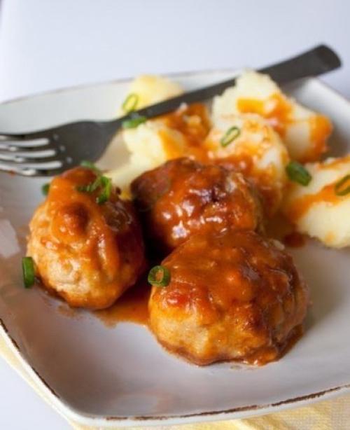 Котлеты с подливой. Котлеты с подливой.