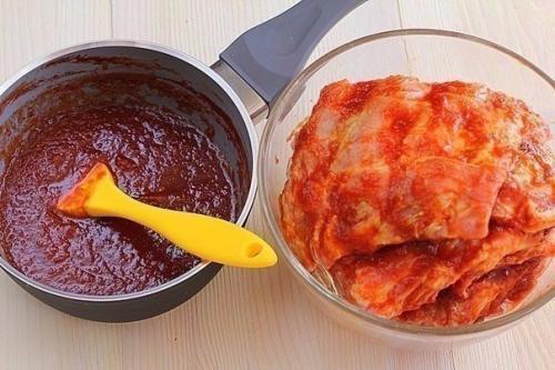 Запечённые свиные рёбрышки. 05