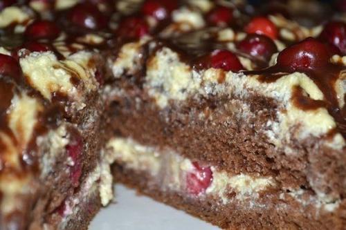 Торт Поцелуй Вишневый. 01