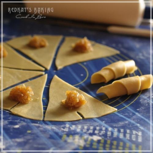 Рогалики с вареньем по бабушкиному рецепту. 03