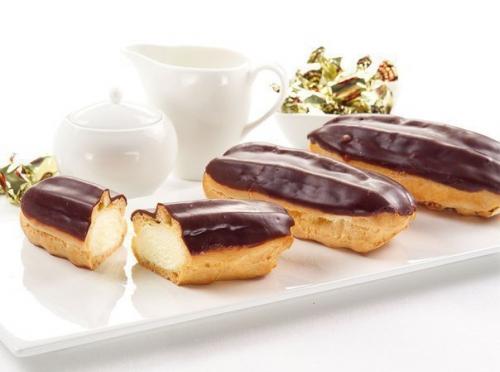 Итальянские эклеры.  Количество порций: 24 шт. 01