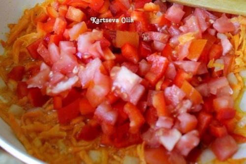 Курица с рисом и овощами по-каталонски. 02