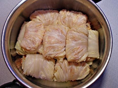Голубцы из пекинской капусты. 06