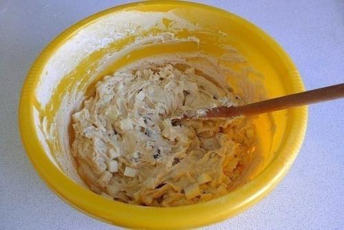 Мягкие яблочные печенья. 04