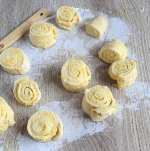 Апельсиновые булочки!  Просто объеденье. 07