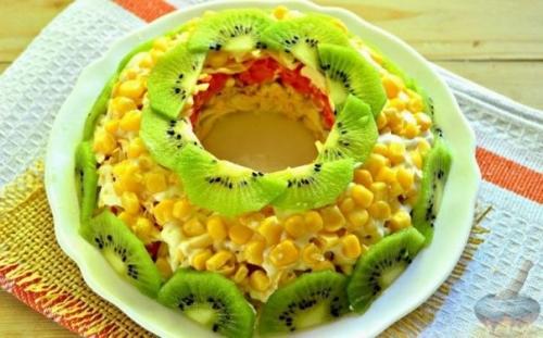 Салат нефритовый браслет.