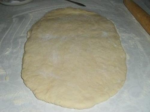 Тесто на кефире для пирожков, без дрожжей. 08