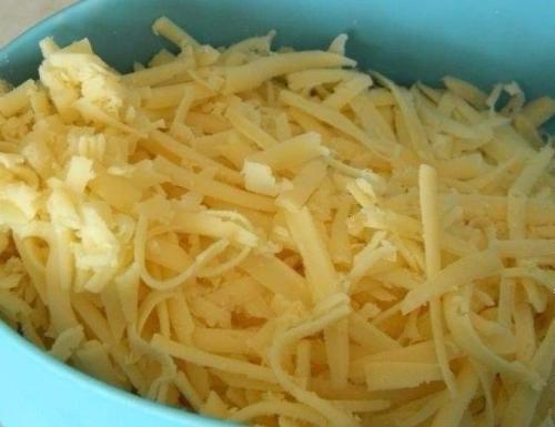 Грибной салат с курицей. 03