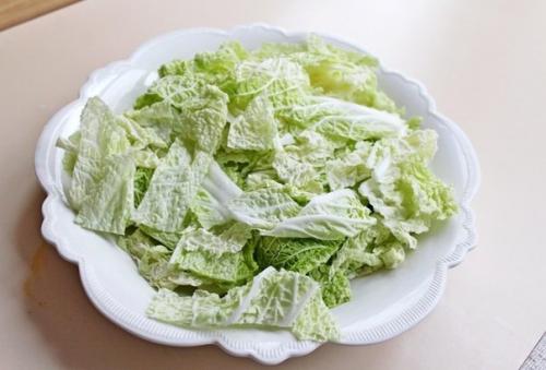 Диетический куриный салатик. 02