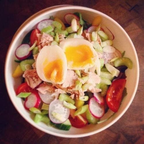 Легкие диетические салаты на обед или ужин. 01