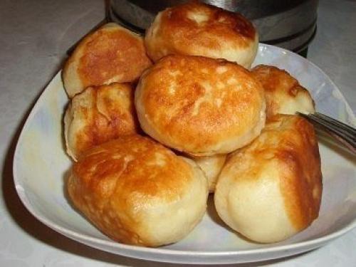 Тесто на кефире для пирожков, без дрожжей.
