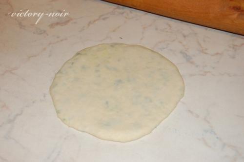 Лепешки хичины с 2 мя начинками. 03