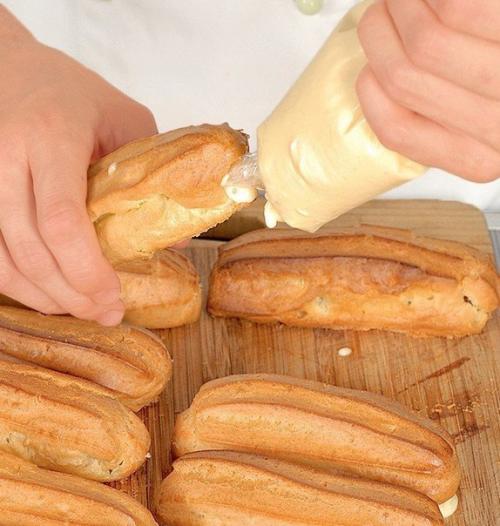 Эклеры со сливочным кремом. 05