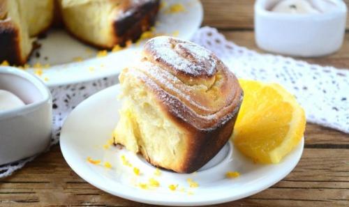 Апельсиновые булочки!  Просто объеденье.