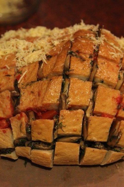 Закусочный хлеб на скорую руку. 04