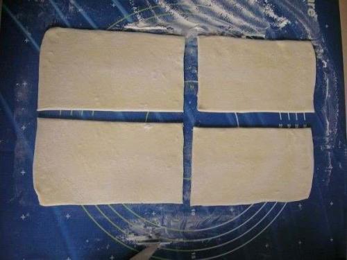 Слоеное пирожное со сгущенкой. 06