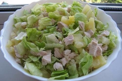 Сытные салаты с куриным Филе: топ - 10 рецептов. 05