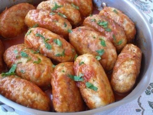 Гречаники.   Ингредиенты:  - 500 гр мяса (я использовала Филе индейки).
