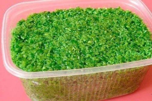 Чесночная паста.  Отличная заготовка на зиму. 03