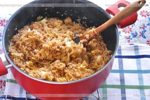 Голубцы ленивые, как в садике. Ленивые голубцы ( как в д/садике).