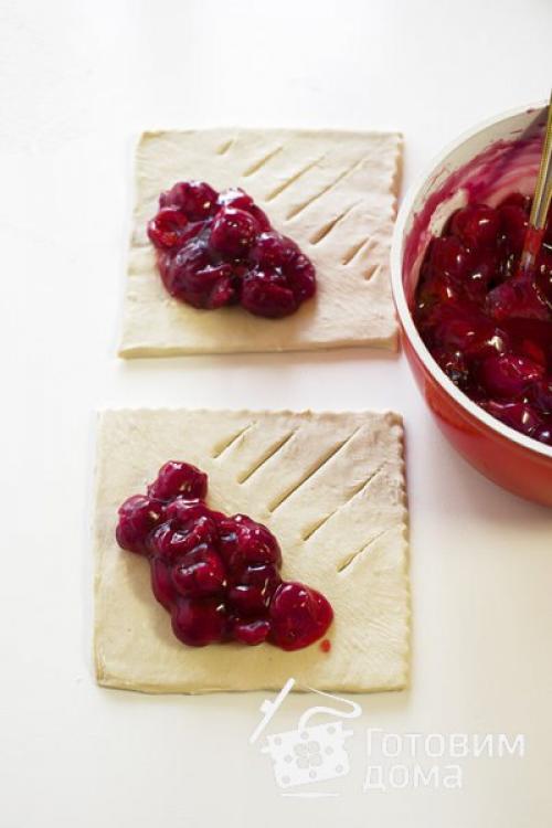 Слойки с вишней. 05 Слойки с вишней. 05