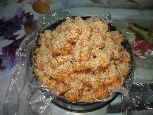 Торт из кукурузных палочек. 06