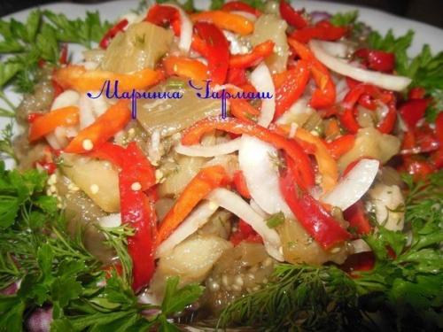 Маринованные баклажаны.

Самый любимый рецепт маринованных баклажан.  