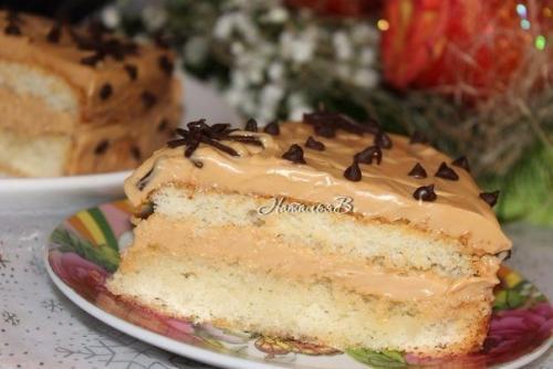 Торт Ириска. Автор: Наталья Васильева.