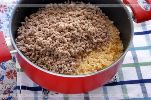 Голубцы ленивые, как в садике. Ленивые голубцы ( как в д/садике).