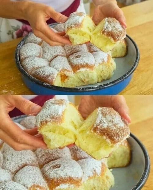 Сдобные булочки с начинкой: взбивайте молоко с уксусом!  