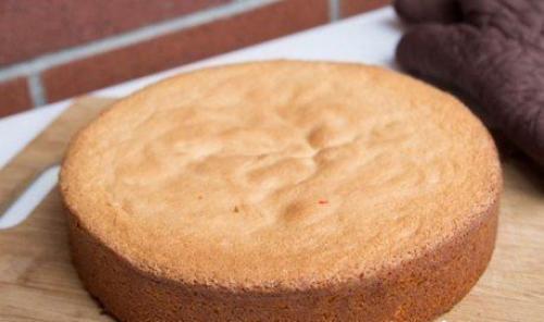 Быстрый универсальный бисквит.