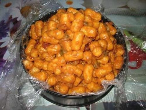 Торт из кукурузных палочек. 05