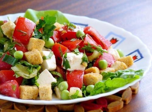 Салатик без майонеза.