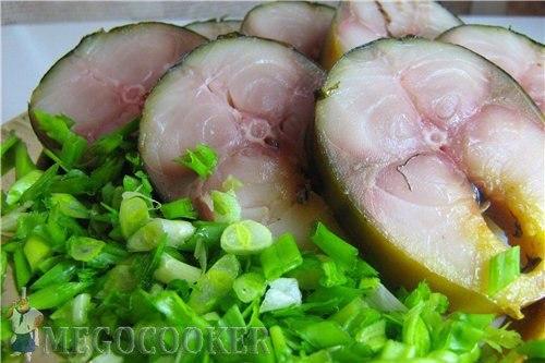 Скумбрия в пряном маринаде.