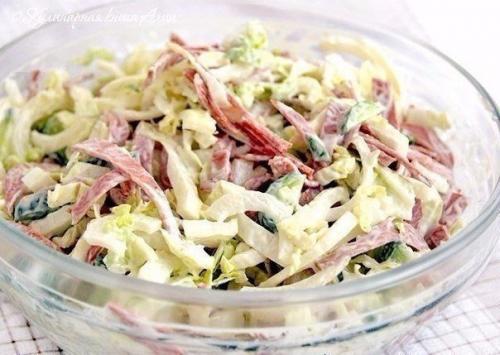 Топ - 10 самых быстрых салатов. 07