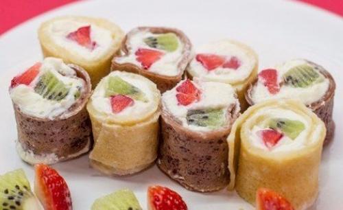 Роллы. Топ - 6 сладких начинок. 05