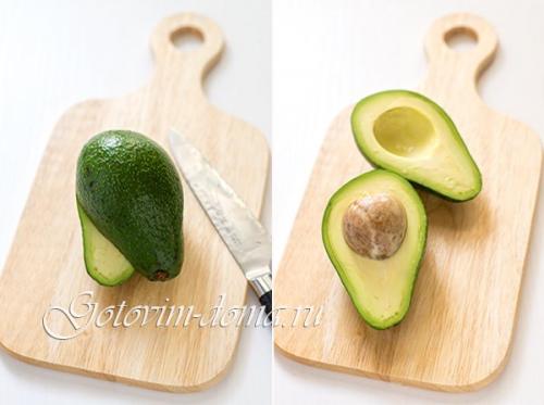 Брускетта с гуакамоле и креветками. 02