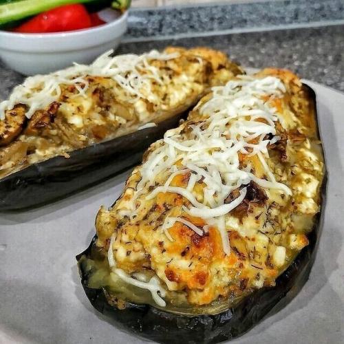 Фаршированные баклажаны Объедение.
