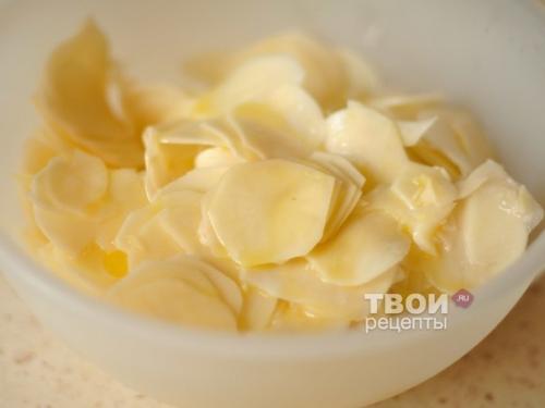 Картофельная запеканка с сыром. 03