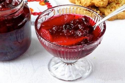 Варенье из тыквы с клюквой.