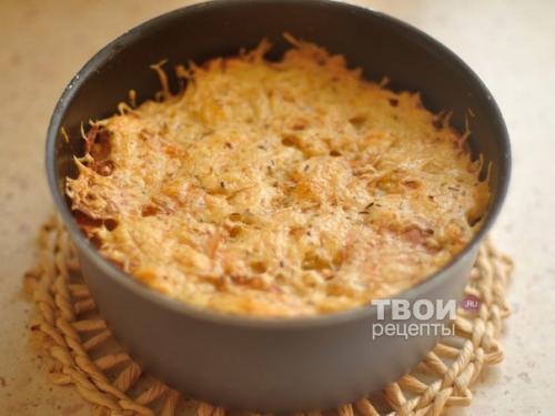 Картофельная запеканка с сыром. 06