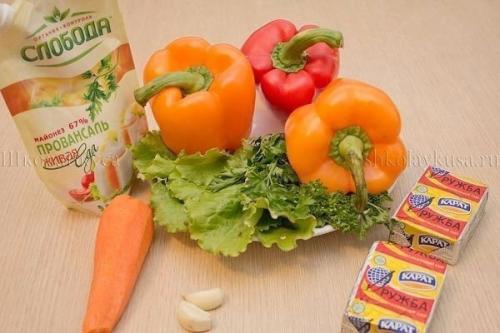 Закуска из сладкого болгарского перца Дружба. 01