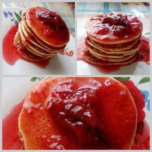 Оладьи. (А-ля американские панкейки).