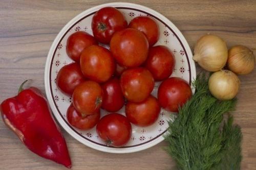 Помидоры закусочные. Отличная закуска из свежих домашних помидорчиков! 01 Помидоры закусочные. Отличная закуска из свежих домашних помидорчиков! 01