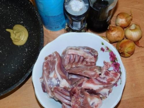 Кролик по-китайски.  Ингредиенты: 01