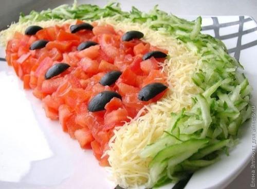 Салат Арбуз. Для приготовления салата понадобятся следующие ингредиенты *: 06 Салат Арбуз. Для приготовления салата понадобятся следующие ингредиенты *: 06