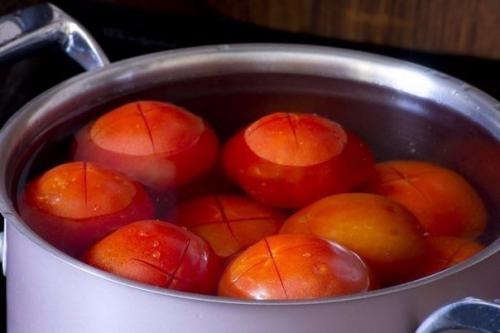 Помидоры закусочные. Отличная закуска из свежих домашних помидорчиков! 03 Помидоры закусочные. Отличная закуска из свежих домашних помидорчиков! 03