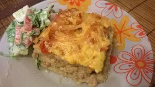 Обалденная запеканка.  Ингредиенты: 01